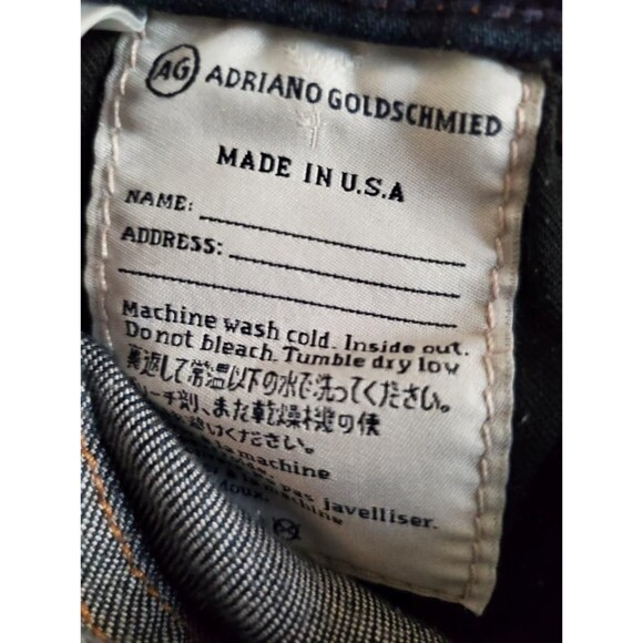 AG Adriano Goldschmied Women's Size 26R Jeans Legging Super Skinny Denim - Picture 5 of 6
